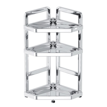304 stainless steel kitchen storage rack seasoning rack countertop seasoning bottle triangular corner multi-function storage rack