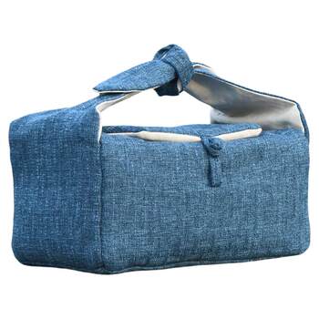 Tea set storage bag compartment is freely removable and removable