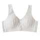Thin, non-sensory and convenient front-button underwear bra for middle-aged and elderly people