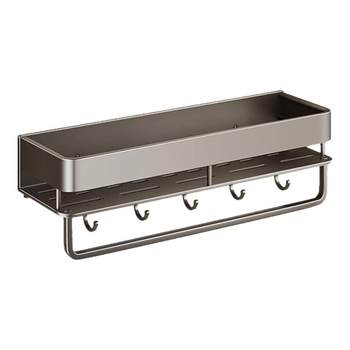 Bathroom rack without punching wall-mounted