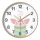Zetao Cartoon Animal Children's Room Plastic Silent Wall Clock