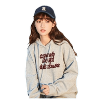 Tangshi 2024 early autumn new hooded sweatshirt for women interesting text printing design trendy hot style sweatshirt jacket