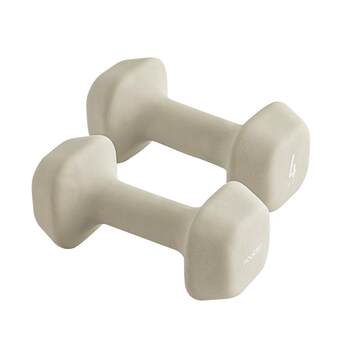 Naokten dumbbell solid iron cast soft film hand guard