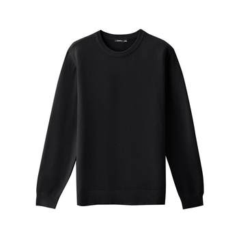 Sanfu 2025 autumn and winter new sweater men's round neck slim sweater base shirt mid-collar couple's turtleneck knitted sweater Sanfu 2025 autumn and winter new sweater men's round neck slim sweater base shirt mid-collar couple's turtleneck knitted sweater