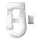 Pregnant woman pillow waist protection side sleeping pillow support abdominal side sleeping pillow pregnancy four seasons supplies special U-shaped pillow for sleeping