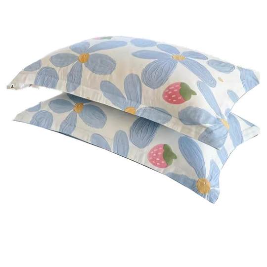 Jialiya pure cotton pillowcases set of one pair