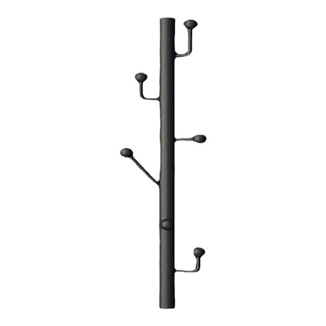 Coat rack wall-mounted vertical wall-mounted clothes hanger punch-free wall-mounted vertical hook clothes hanger clothing store display rack