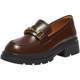 Bestu 2025 Autumn New Loafers Fashionable Retro Commuting College Style Women's Shoes TFW04CA5