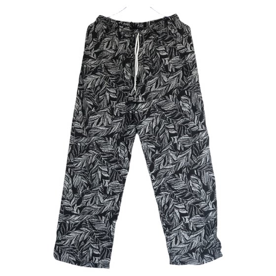
Thai elephant pants women's pure cotton beach pants bohemian mosquito-resistant trousers Thai wide-leg pants men's summer large size