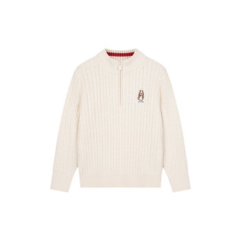 Simple and comfortable soft trunk turtleneck children's clothing