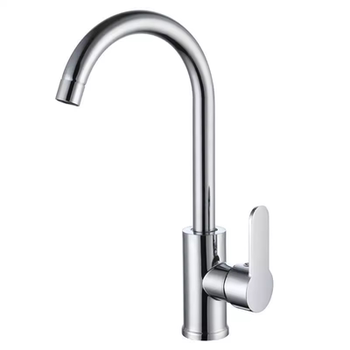 Stainless steel sink single cold splash-proof faucet