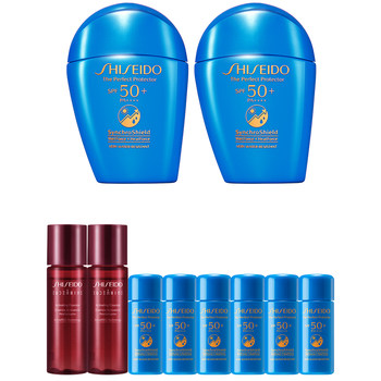 Shiseido Blue Fatty Sunscreen Lotion Isolating Facial Sunscreen Lotion ສົດຊື່ນພາຍນອກ