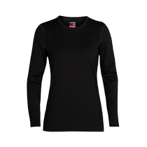 icebreaker autumn and winter machine washable 100% merino wool womens 260 Tech quick-drying top skiing and running