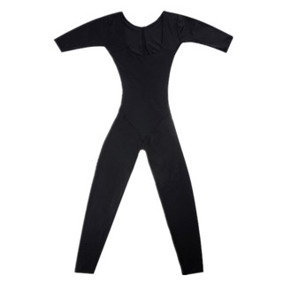 双层压力塑形收腹收胃大腿收紧手臂膀短袖长裤款塑身连体衣后脱式