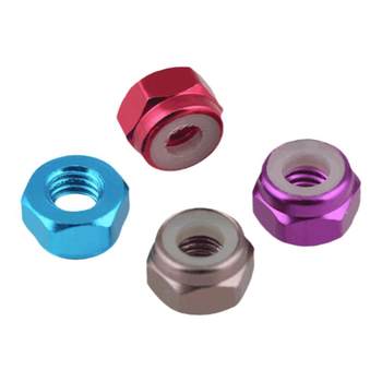 Colored anti-loose nuts delivered to your door