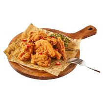 (RMB150 en option 6 pièces) Sannon poulet frit croustillant 250g x viande Dodo poulet nuggets 250g Composition Burst Small