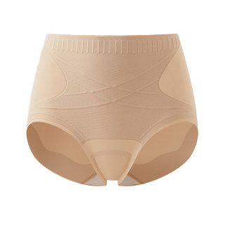 There is a tree body shaping women's tummy control butt lifting pants large size high waist tummy control panty free new style postpartum shaping