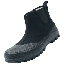 3537 New Liberation Shoes Mens High-top One-Step Construction Site Wear-Resistant Work Shoes Anti-Slip Labor Protection Work Shoes Summer