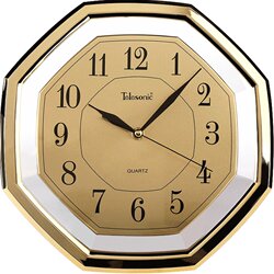 Telesonic/Uranus Quartz Clock Silent Clock Study Room Living Room Bagua Clock Retro Chinese Style Wall Clock
