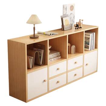 Bookshelf floor storage rack storage cabinet