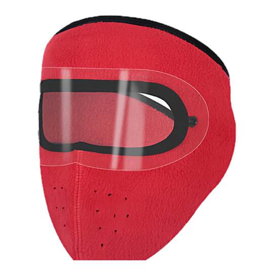 秋冬季全脸护脸保暖口罩高颜值骑行防寒骑车防风摩托车面罩护耳