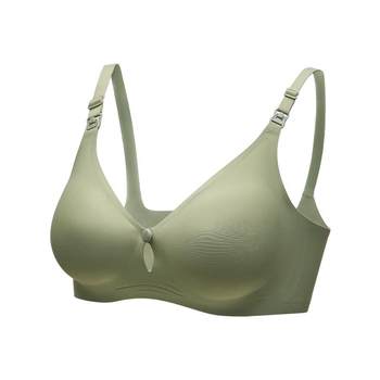 Wuyuan Nursing Bras Anti-sagging Push-up Postpartum Summer Nursing Bras ພິເສດສໍາລັບແມ່ຍິງຖືພາທີ່ມີເຕົ້ານົມຂະຫນາດໃຫຍ່