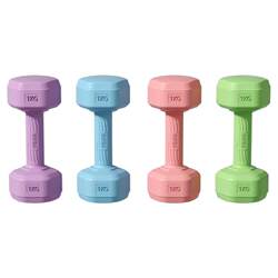 Dumbbells for Women, Home Fitness Equipment, Children and Teenagers Barbell Kettlebell Strength Training Small Dumbbells 2kg Pair