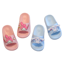 Kuromi childrens slippers girls 2024 new girls Sanrio non-slip home indoor and outdoor wear slippers summer