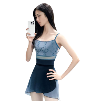 Vonsu Fanzhu New Adult Women's Ballet Practice Clothes Dance Gymnastics Suit One-Piece Bodysuit in Stock 6278