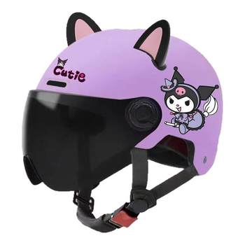 3c certified electric vehicle helmet for boys and girls summer sun protection cute a kurome all-season safety hat for children