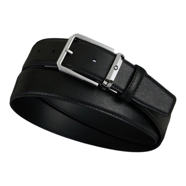 2025 New Men's Belt Luxury Big Brand Letter Double-Sided Belt Formal Genuine Cowhide Leather Pants Belt Hexagonal Star Buckle