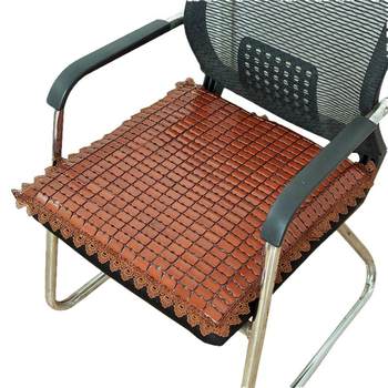 Summer mahjong mat seat cushion computer chair sponge bamboo mat summer thickened student chair mat ໂຮງງານອາຈົມ mat