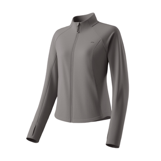 Jiaoxia Women's Spring Sun Protection Jacket, White, Lightweight, Water-Repellent, High-Elastic, Slim-Fitting, Outdoor Breathable Soft Shell Jacket