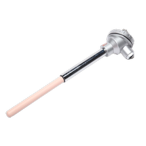 Thermocouple K type corundum ceramic thermocouple resistant to high temperature 1300 degrees temperature sensor muffle furnace high temperature furnace