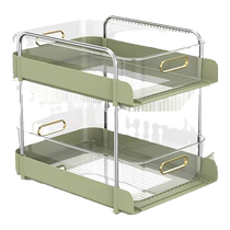 Modern Housewife Trolley Storage Rack Desktop Multifunctional Cosmetics Floor Standing Multi-layer Storage Rack for Everyone