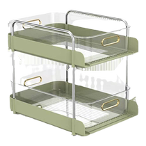 摩登主妇小推车置物架桌面多功能化妆品落地多层大家用储物收纳架