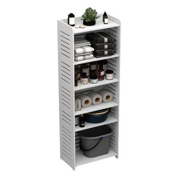 Bathroom storage rack floor-standing toilet storage rack
