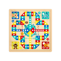 Chess Chess Children Children 5 Chess and Checkers Two-in-one Fфункциональный Chessboard Piecna Childs