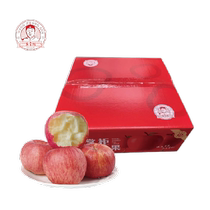 Crisp sweet Shandong Yantai red Fuji яблоки 3 catty с одним фруктом 80mm Свежие яблоки Шунфен