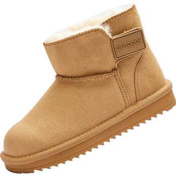 Balabala snow boots for boys and girls plus fleece cotton boots