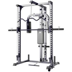 Junxia Smith Machine Comprehensive Training Device Gantry Rack Fitness Home-Use High Pull-Down Multi-Functional Squat Bench Press Rack