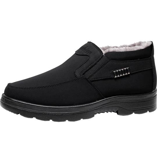 Winter warmth and thickened anti-slip father shoes for middle-aged and elderly people