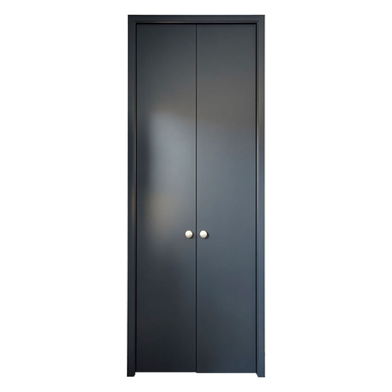 Narrow door opening double door small apartment customization