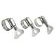 All stainless steel handle clamp gas pipe tightening ring