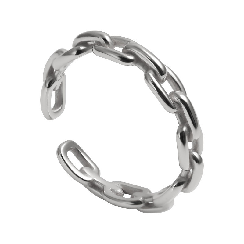 JUTIAN sterling silver ring is the choice for sweet and cool girls