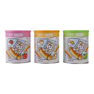 无鸡蛋牛奶无小麦无白砂糖高钙双味泡芙条小米岁宝宝零食儿童零食