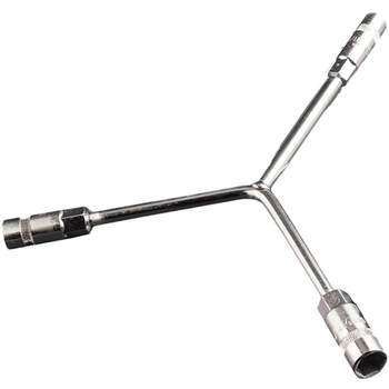 Three-fork sleeve wrench lengthened y-shaped multifunctional