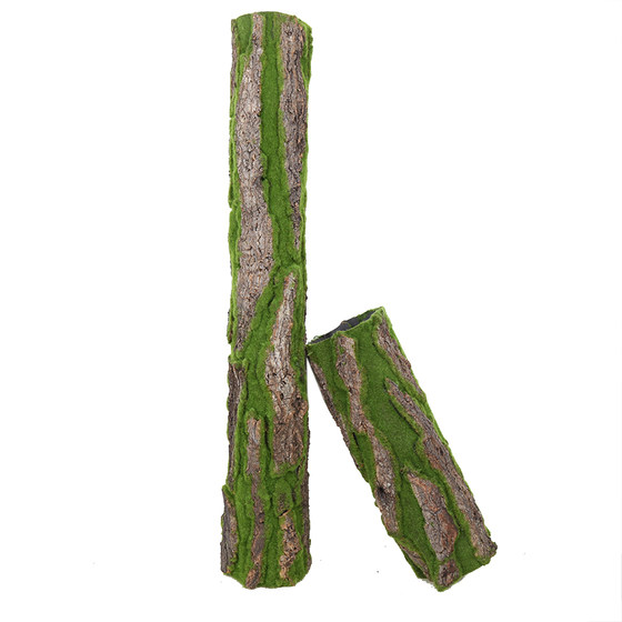 Decorative heating pipe indoor balcony simulated tree bark