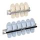 Punchless slipper rack air-draining and draining joint storage