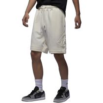 Jordan official Nike Jordan mens thin velvet shorts sweatpants pure cotton knitted standard comfortable FV7258